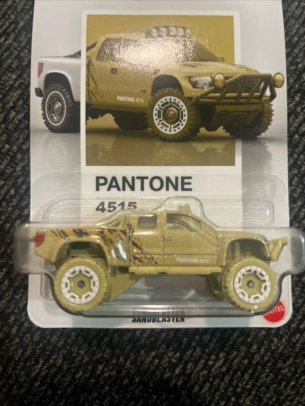 2026 Hot Wheels Pantone Silver Series #4 Sandblaster